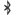 Bluetooth indicator icon